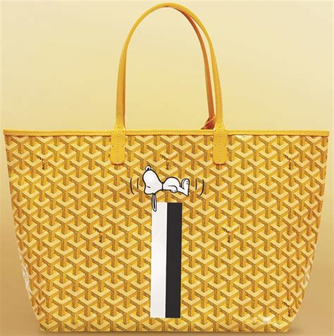 snoopy goyard bags